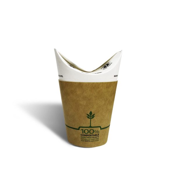 12oz Triple Wall Butterfly Cup - Natural