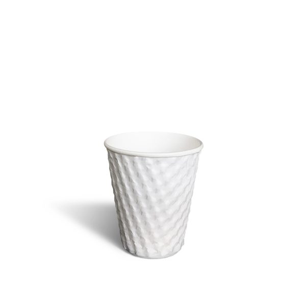 8oz Diamond Wrap Paper Cup